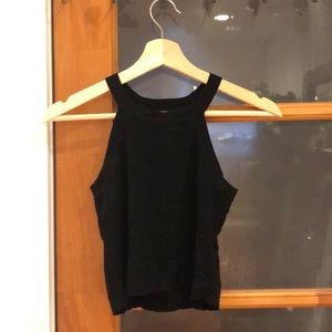 Brandy Melville Black Crop Top